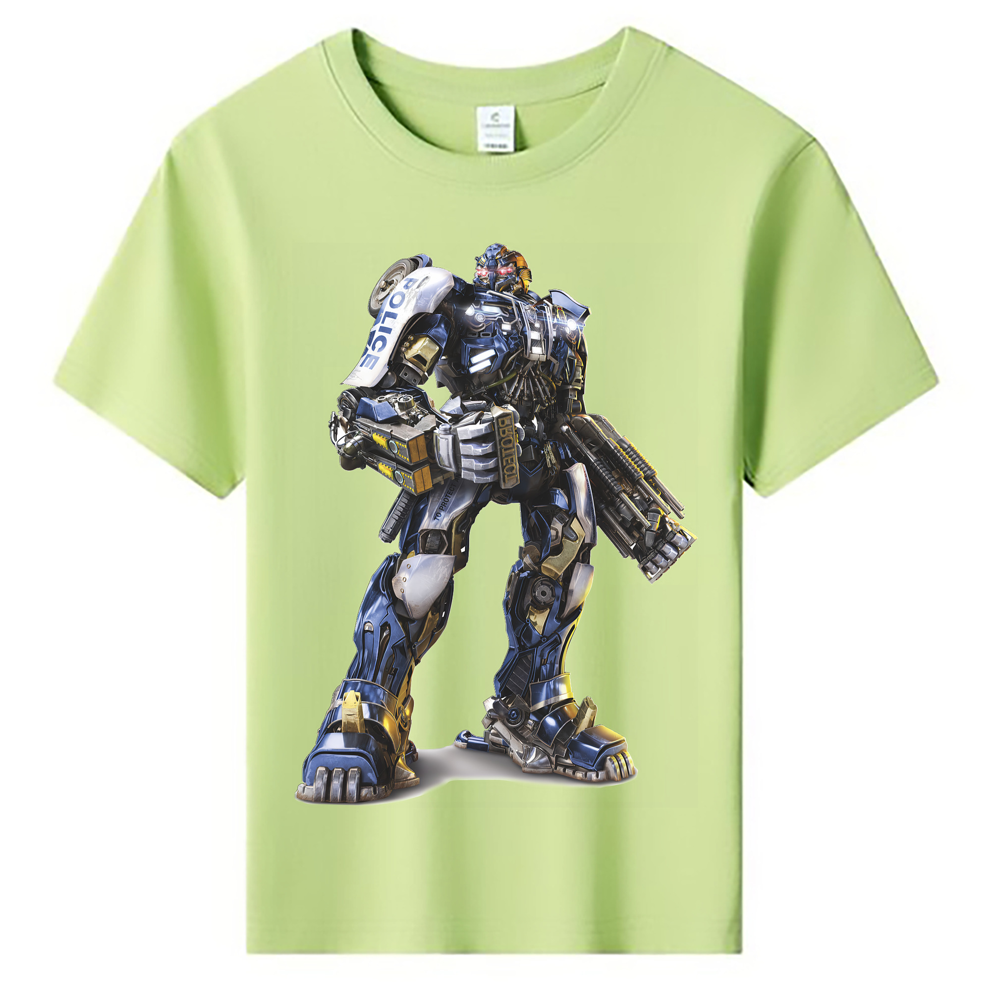 （画像用） Transformers トランスフォーマー 綿100％キッズTシャツ（フロントプリント）